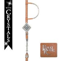 Billy Royal® Diamond Crystal Two Ear Headstall