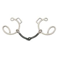 Sweet Iron Snaffle Six Cheek Gag Bit