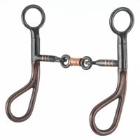 Kelly Silver Star Teardrop Dogbone Snaffle Bit