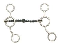 Kelly Silver Star Sweet Iron Jr. Cow Twist Snaffle Bit