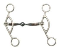 Kelly Silver Star Sweet Iron Gag Snaffle Bit