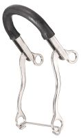Kelly Silver Star Miniature Hackamore with Rubber Tubing