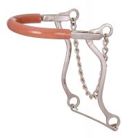 Kelly Silver Star Hackamore w/ Rubber Tubing