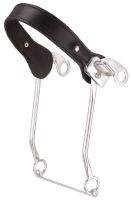 Kelly Silver Star Leather Nose Hackamore with Cable Center