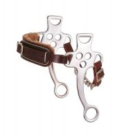 Kelly Silver Star Fleece Lined Hackamore