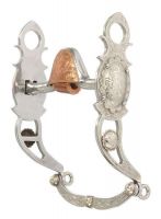 Kelly Silver Star Mini German Silver Spade Show Bit - 4" Mouth
