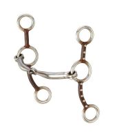 Kelly Silver Star Gag Snaffle Bit