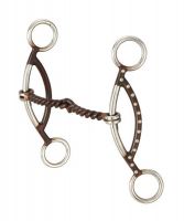 Kelly Silver Star H' Gag Twist Snaffle Bit