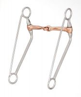 Kelly Silver Star Copper Mouth Training Snaffle Bit