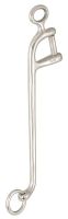 Kelly Silver Star Interchangeable 10" Stainless Steel Bit Cheeks
