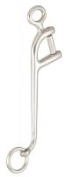 Kelly Silver Star Interchangeable 8" Stainless Steel Bit Cheeks