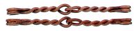 Kelly Silver Star Interchangeable 5" Double Twisted Copper Mouth Bit Piece