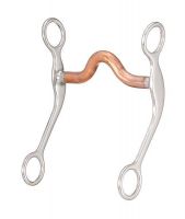 Kelly Silver Star Copper Curb Mouth Pleasure Bit