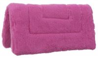 Miniature Horse Western Fleece Saddle Pad - Purple