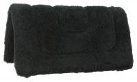 Miniature Horse Western Fleece Saddle Pad - Black