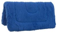 Miniature Horse Western Fleece Saddle Pad - Blue