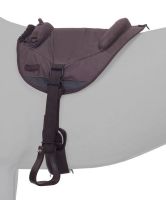 Premium Brown Bareback Riding Pad with Stirrups