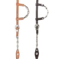 Silver Royal Futurity Show Headstall Light Oil Silver Royal Futurity Show Headstall Light Oil