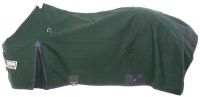 Tough-1 Winter Storm Buster Water Repellant Blanket - Canvas - Wool - Hunter Green