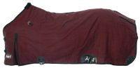 Tough-1 Winter Storm Buster Water Repellant Blanket - Canvas - Wool - Burgundy