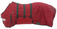 Tough-1 Winter Storm Buster Belly Wrap Water Repellant Blanket - Canvas - Wool - Burgundy