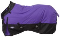 Tough 1 Winter Waterproof Snuggit Neck Turnout Blanket - 1200D - Purple