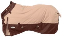 Tough-1 1200D 300G Polyfill Snuggit Tan/Brn Winter Turnout Blanket (69" to 84")