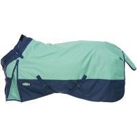 Tough 1 Winter Waterproof Snuggit Neck Turnout Blanket - 1200D - Sea Glass
