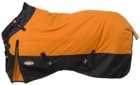 Tough 1 Winter Waterproof Snuggit Neck Turnout Blanket - 1200D - Orange