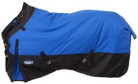 Tough 1 Winter Waterproof Snuggit Neck Turnout Blanket - 1200D - Royal Blue