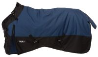 Tough-1 1200D 300G Polyfill Snuggit Navy Blue Winter Turnout Blanket (69" to 84")