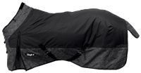 Tough-1 Winter Waterproof Turnout Blanket - 600D - Black Tooled Leather Print