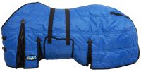 Tough-1 Winter Stable Blanket w/Bellywrap - 600D - Royal Blue