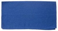 Western Saddle Blanket - Blue - 32" x 32" - Acrylic Poly