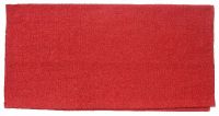 Western Saddle Blanket - Red - 32" x 32" - Acrylic Poly