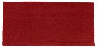 Western Saddle Blanket - Burgundy - 32" x 32" - Acrylic Poly