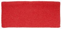 Western Wool Saddle Blanket - Red - 5 lbs. - 34' X 38"