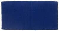 Western Wool Saddle Blanket - Royal Blue - 4 lbs- 34' X 36"