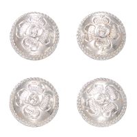 Silver Concho Magnetic Show Number Holder ( Set of 4)