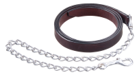 Dark Oil Silver Yearling Show Halter - Black Star and Lead