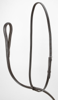 Raised Leather Standing Martingale - Havana Brown