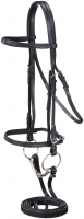 Biothane Black English Bridle and Reins