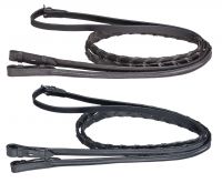 Raised Leather XLong Laced English Reins - 5/8" x 60"