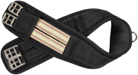 Black Air Flow Nyloprene English Girth - 36" to 54"