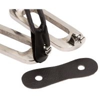 EquiRoyal Leather Safety Loops for Peacock Safety StirrupIrons