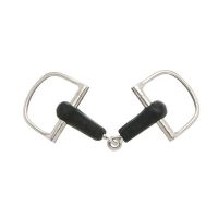 Kelly Silver Star Rubber Mouth Dee Bit