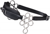 Hackamore with Padded Leather Noseband - Multi Rings