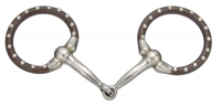 Kelly Silver Star Miniature Horse Offset Dee with Dots Bit