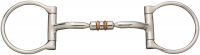 Dee Ring Snaffle - 3 Piece Tongue Relief