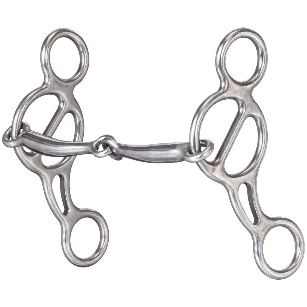 Short Shank Gag Snaffle Bit The Equine Arena OnLine